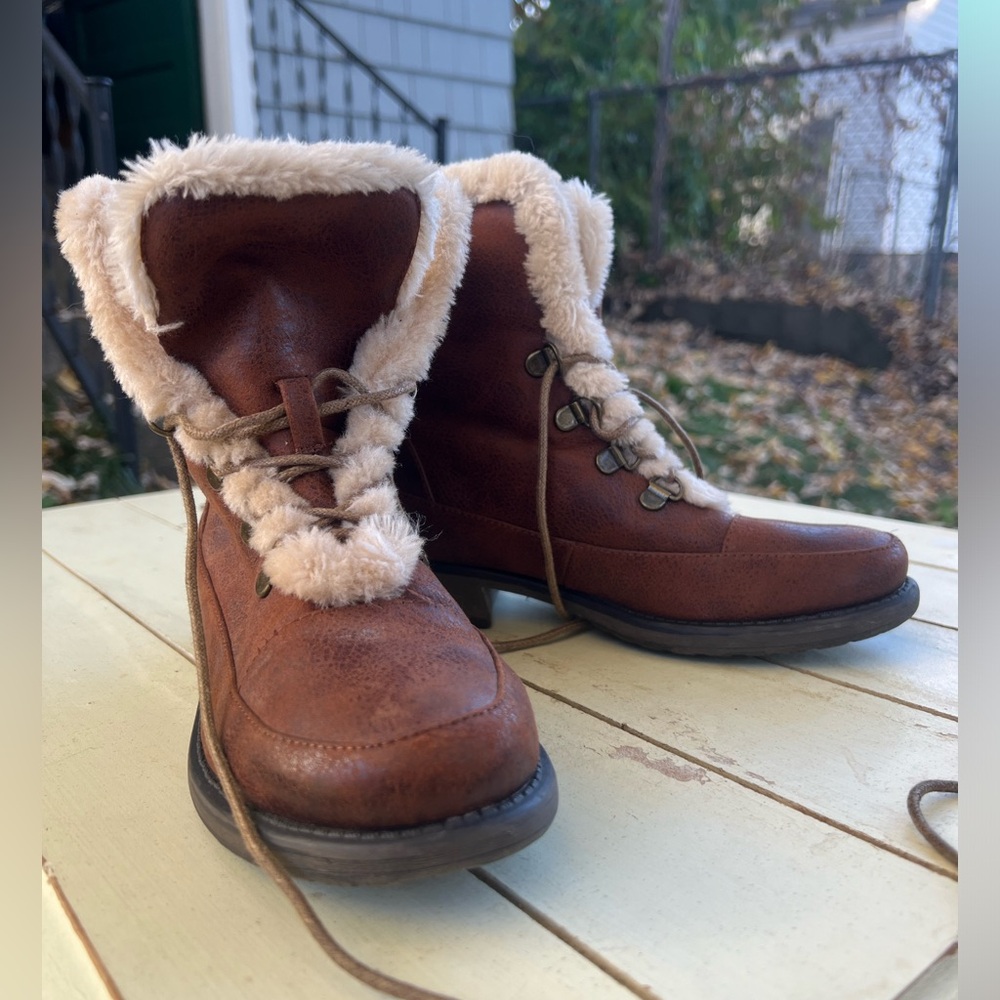 Cozy boots with faux fur inside - Picture 4 of 5